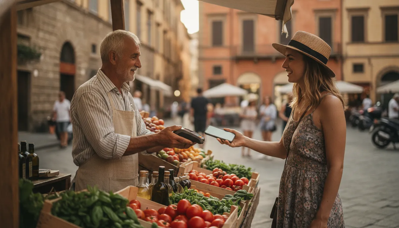 italy street scene payments